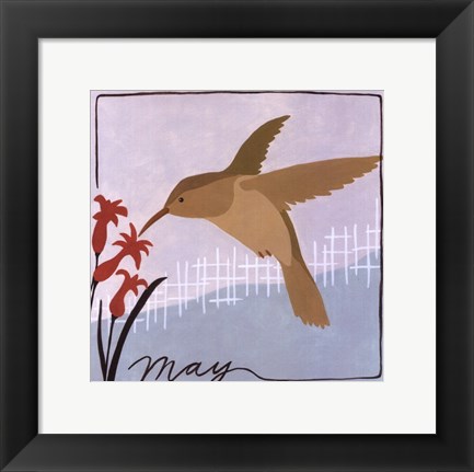 Framed Avian May Print