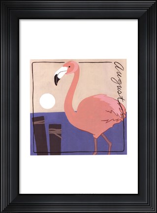 Framed Avian August Print