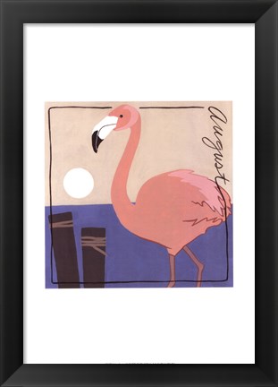 Framed Avian August Print