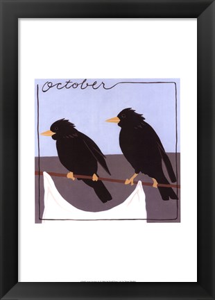Framed Avian October Print