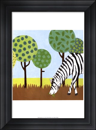 Framed Jungle Fun IV Print