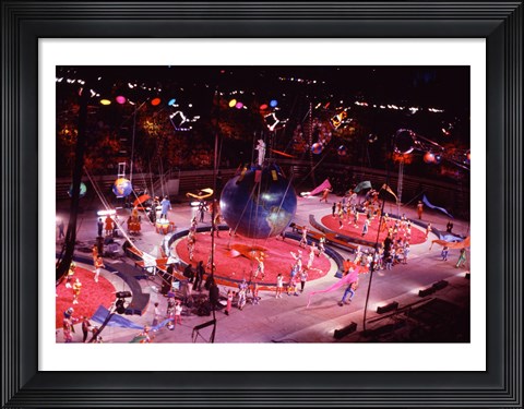 Framed Ringling Brothers Circus USA Print