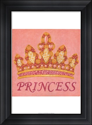 Framed Princess Print
