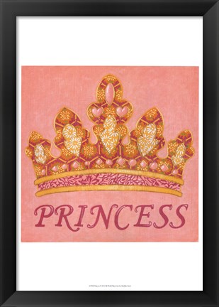 Framed Princess Print