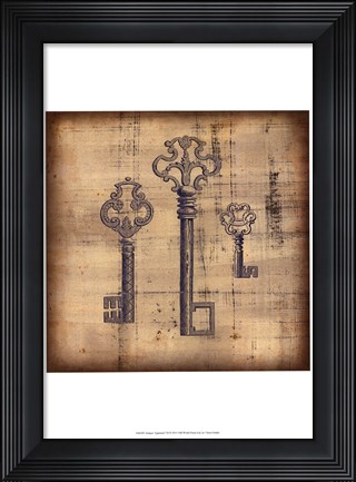 Framed Antique Appraisal VII Print