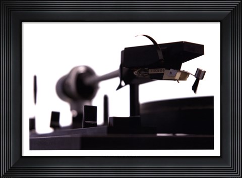 Framed Turntable I Print