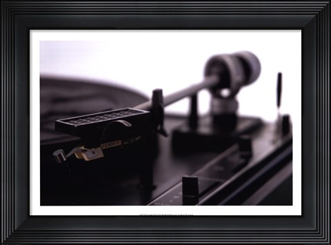 Framed Turntable II Print