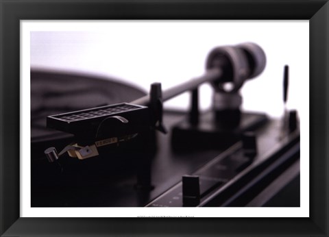 Framed Turntable II Print