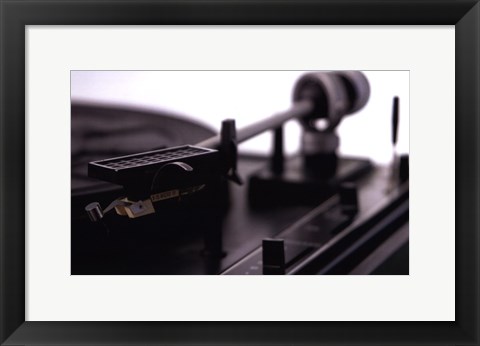 Framed Turntable II Print