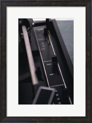 Framed Turntable IV Print