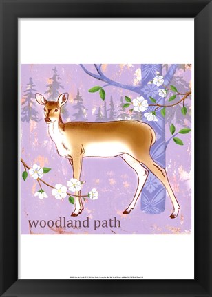 Framed Into the Woods IV Print