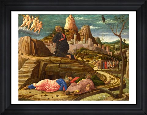 Framed Agony in the Garden Print