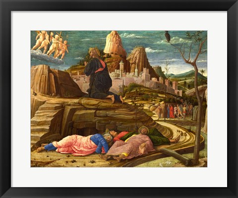 Framed Agony in the Garden Print