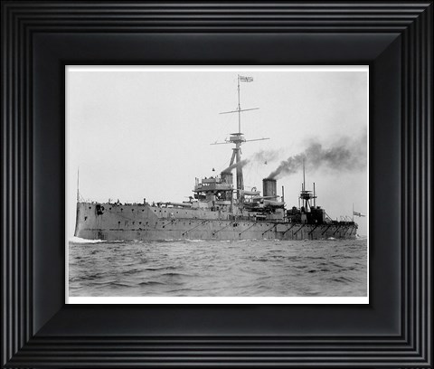 Framed HMS Dreadnought 1906 H61017 Print
