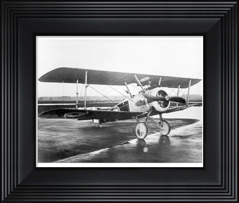 Framed RAF Sopwith Camel Print