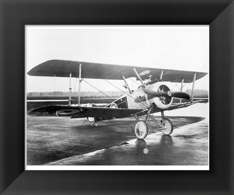 Framed RAF Sopwith Camel Print