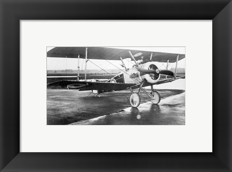 Framed RAF Sopwith Camel Print