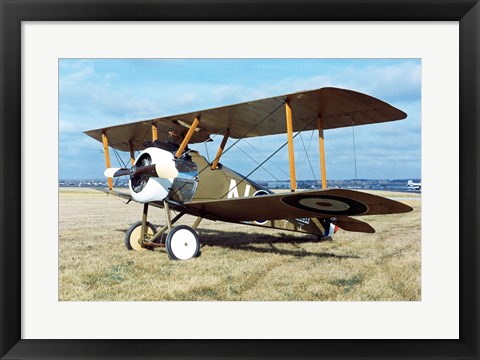 Framed Sopwith F-1 Camel 2 USAF Print