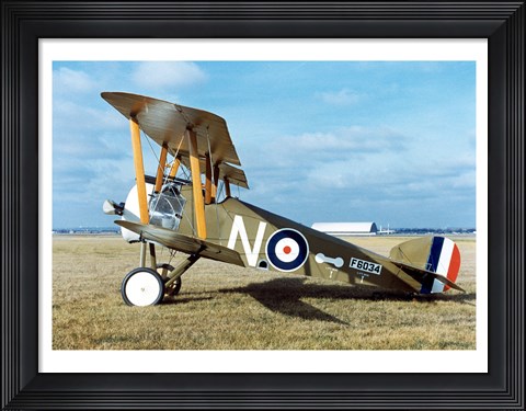 Framed Sopwith F-1 Camel USAF Print