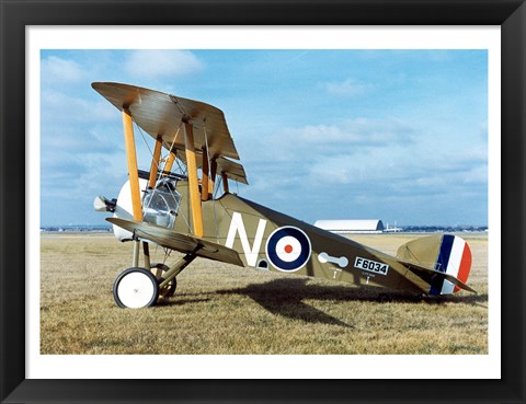 Framed Sopwith F-1 Camel USAF Print