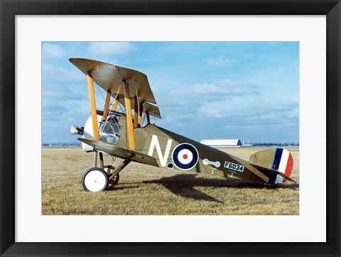 Framed Sopwith F-1 Camel USAF Print