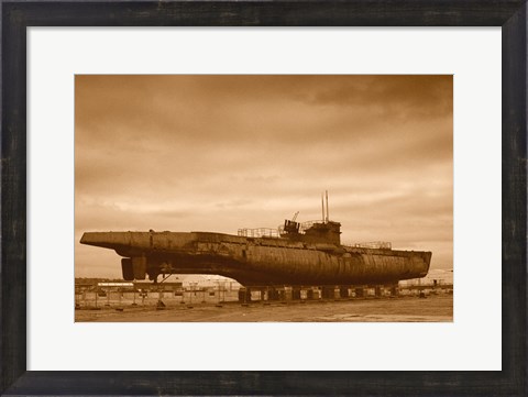 Framed U - Boat U534 Print