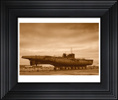 Framed U - Boat U534 Print
