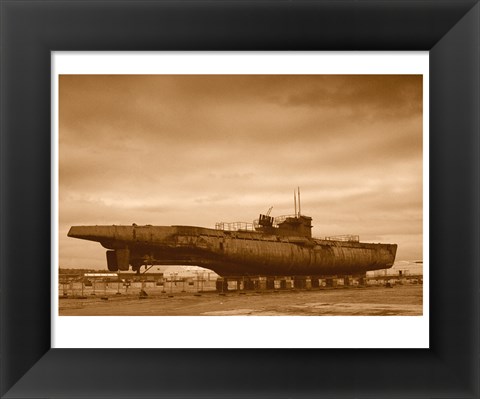 Framed U - Boat U534 Print