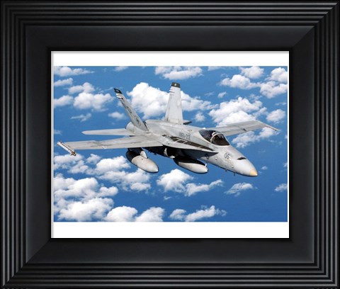 Framed USMC FA-18 Hornet Print