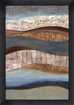 Framed Earth &amp; Sky II Print