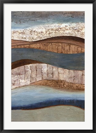 Framed Earth &amp; Sky II Print