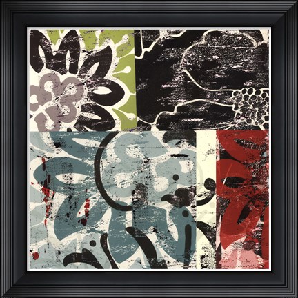 Framed Batik II Print