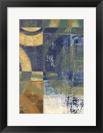 Framed Revolve I Print