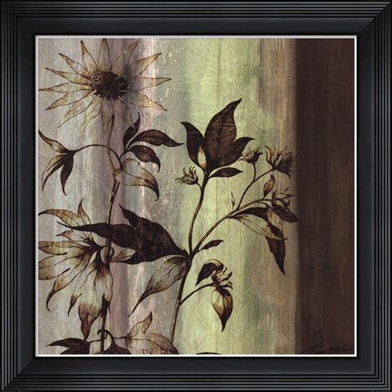 Framed Painted Botanicals I Print