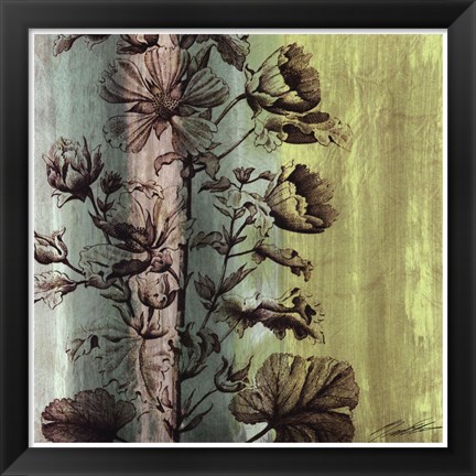 Framed Painted Botanical II Print