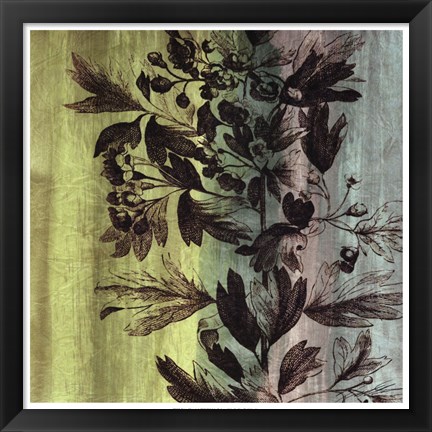 Framed Painted Botanical III Print