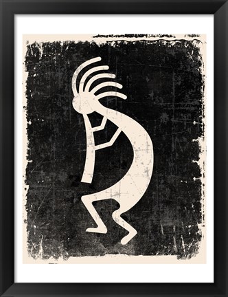 Framed Kokopelli I Print