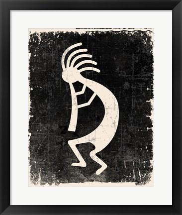 Framed Kokopelli I Print