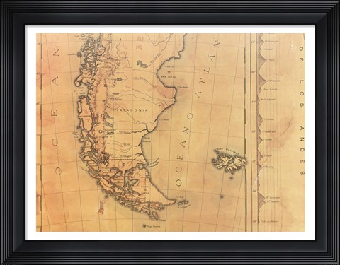Framed Alejandro-Bertrand Print
