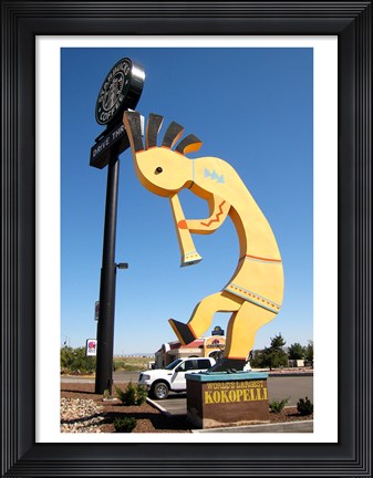 Framed World&#39;s Largest Kokopelli Print
