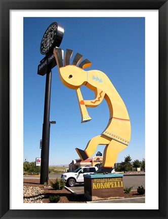 Framed World&#39;s Largest Kokopelli Print