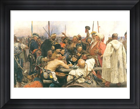 Framed Cossacks Print