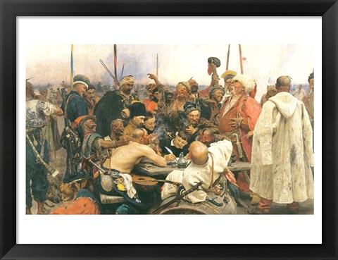 Framed Cossacks Print