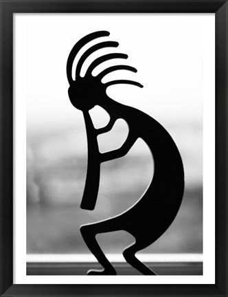 Framed Kokopelli Print