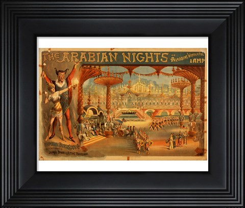 Framed Arabian Nights Print