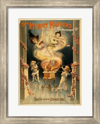 Framed Merry Maidens Print