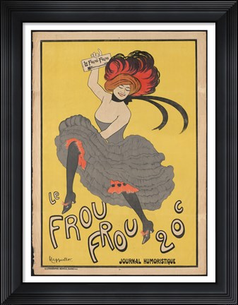 Framed Frou Frou Print