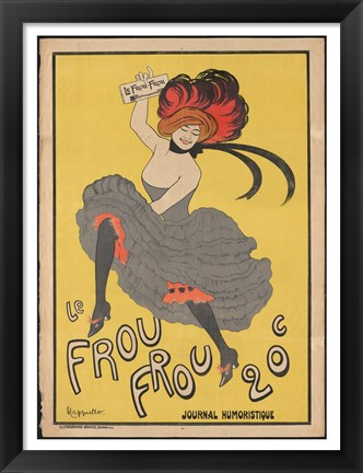 Framed Frou Frou Print