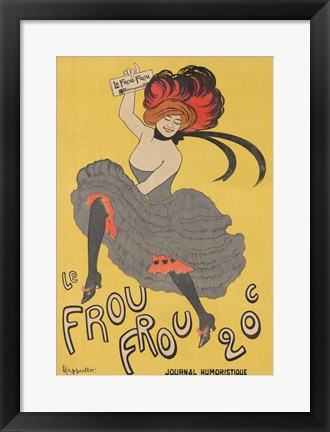 Framed Frou Frou Print