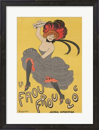 Framed Frou Frou Print